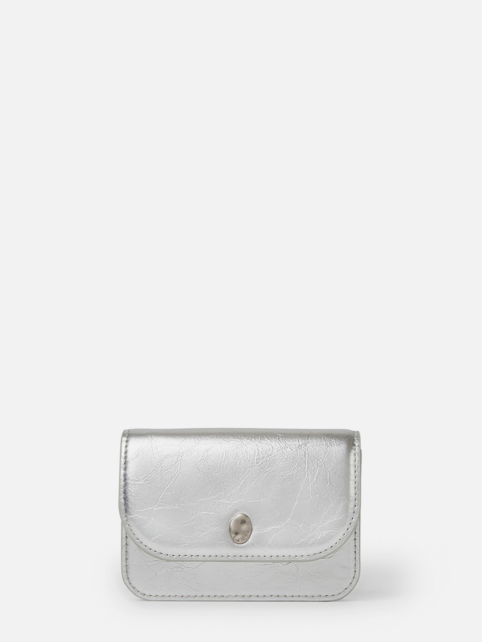 Knot Mini Wallet Silver