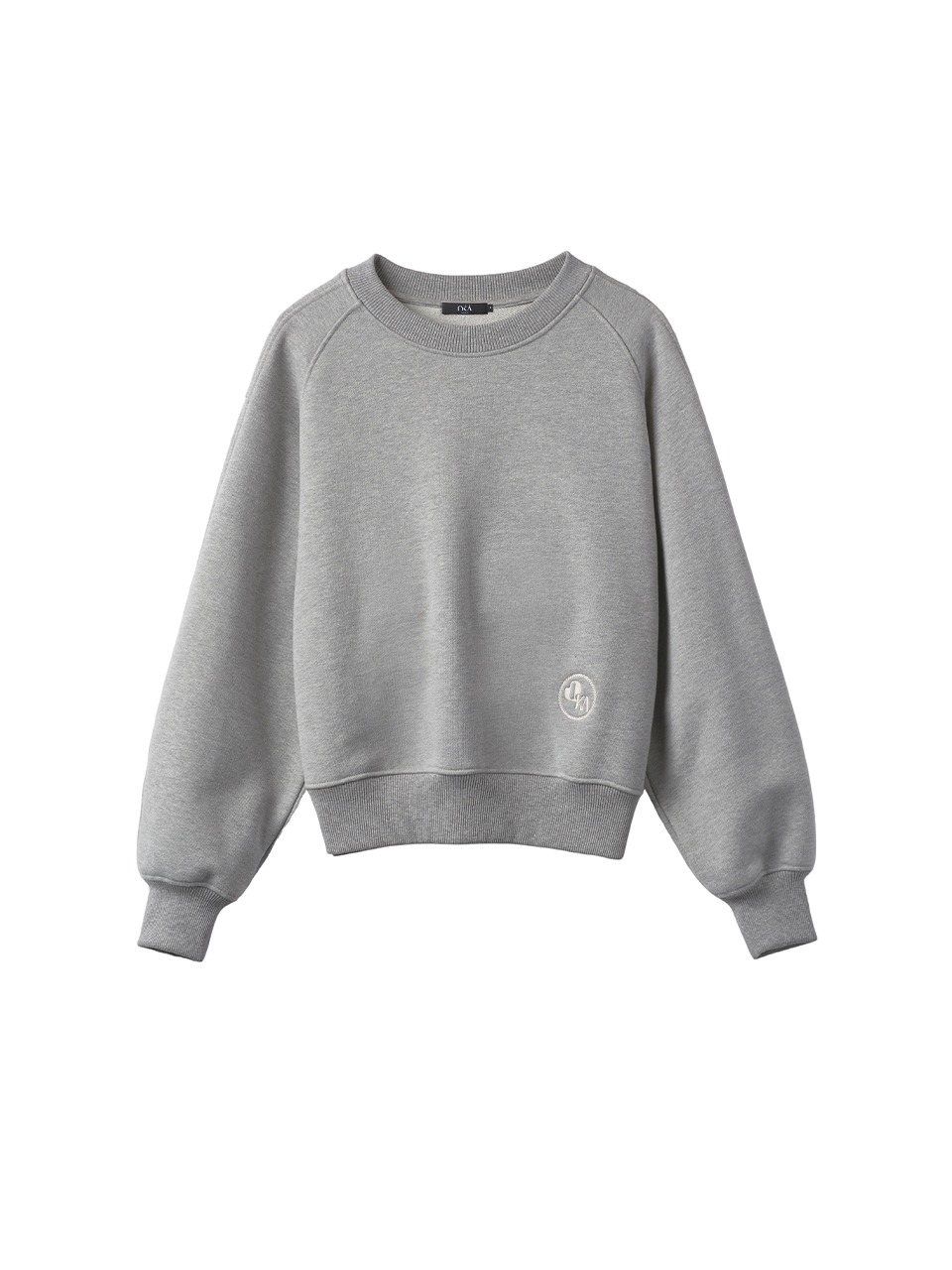 Lottie Crop Sweatshirt Grey